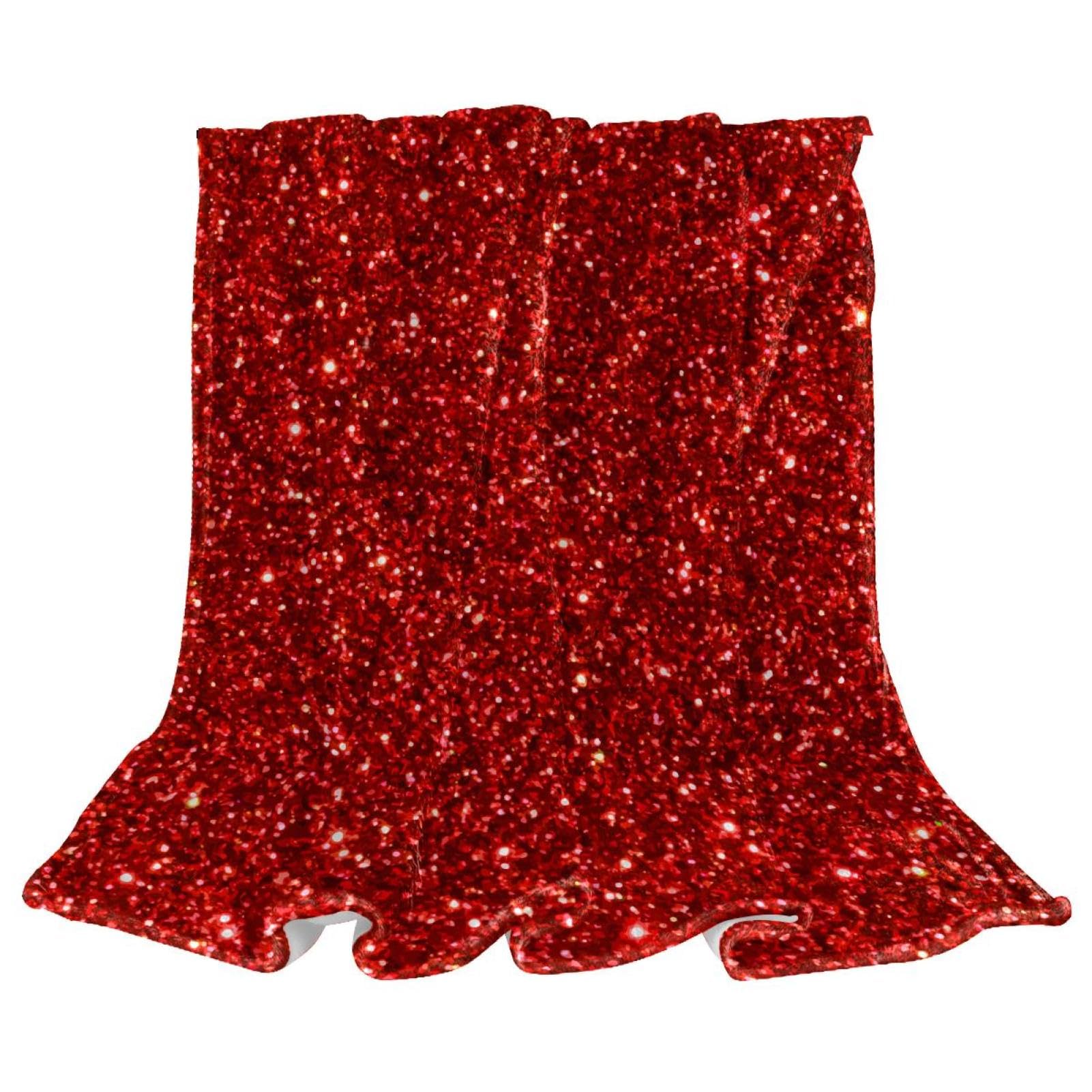 Couverture Polaire Paillettes contre le Froid sur le Lit ou Canapé