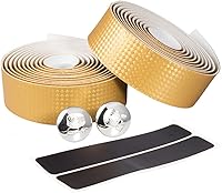 Vista 1 de Cinta de manillar de corcho súper suave de fibra de carbono para bicicleta de carretera, cinta de manillar de corcho MTB con tapones de barra