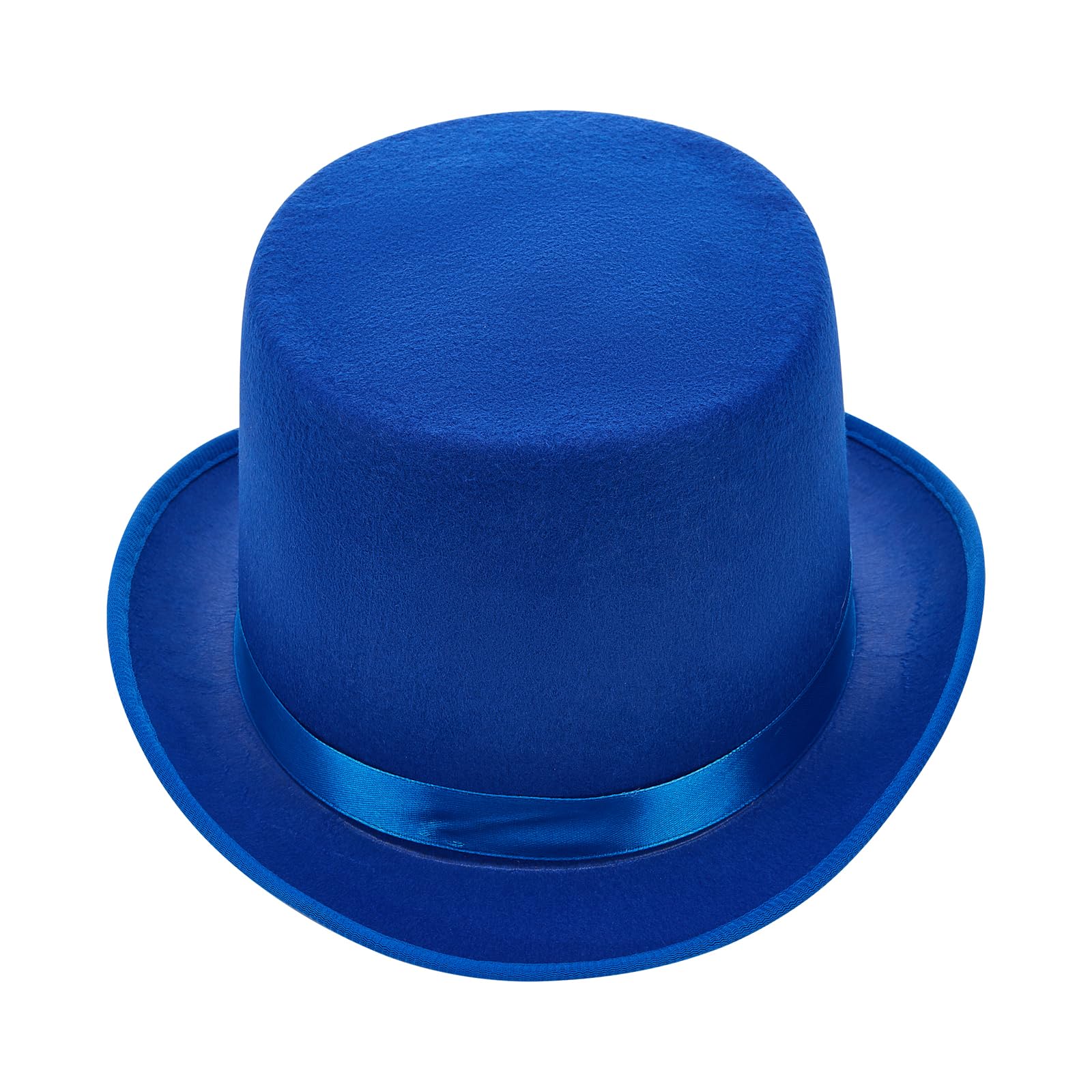 Fuguibadn Top Hats for Adults and Kids Costume Magician Hat Prom Dance Deluxe Felt Tuxedo Dress Up Formal Hat-Unisex