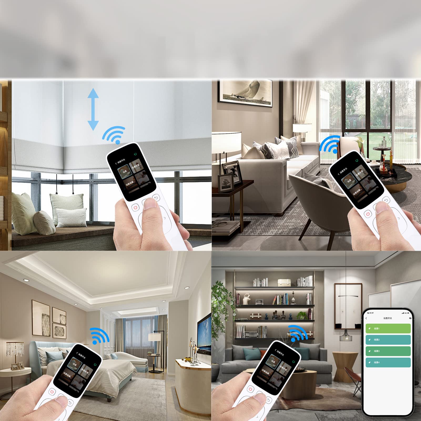 Télécommande Wifi rechargeable, télécommande universelle infrarouge longue portée, minuterie intelligente, contrôle central, écran de contrôle infrarouge pour Tuya Smart Home