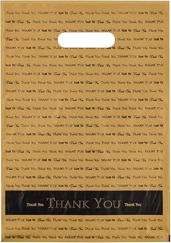 Miniatura 9 de 9x 12 Thank You Die Cut Mango Bolsas de plástico 50CsBolsas marca directa Hot Pink 1 Negro, Gold, Hot Pink, Lime Green, Orange, Purple, Red,