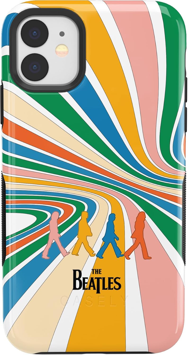 Casely iPhone 11 Case | Come Together | The Beatles Abbey Road | Bold Protective Design