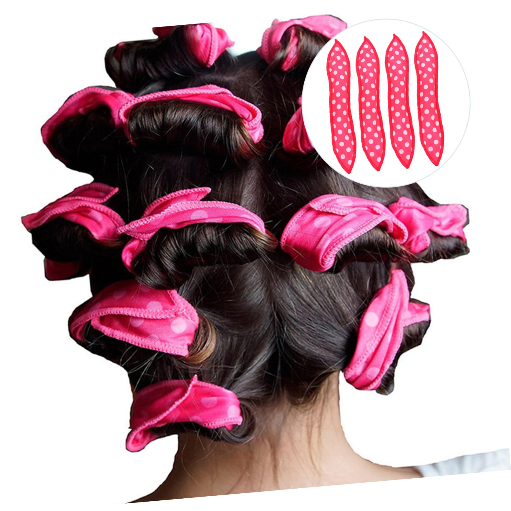 Beavorty 57stücke Teiliges Haarkurbel Schwamm Hitzefreie Lockenwickler Für Damen Und Mädchen Für Voluminöse Und Große Schlafen Für -frisuren