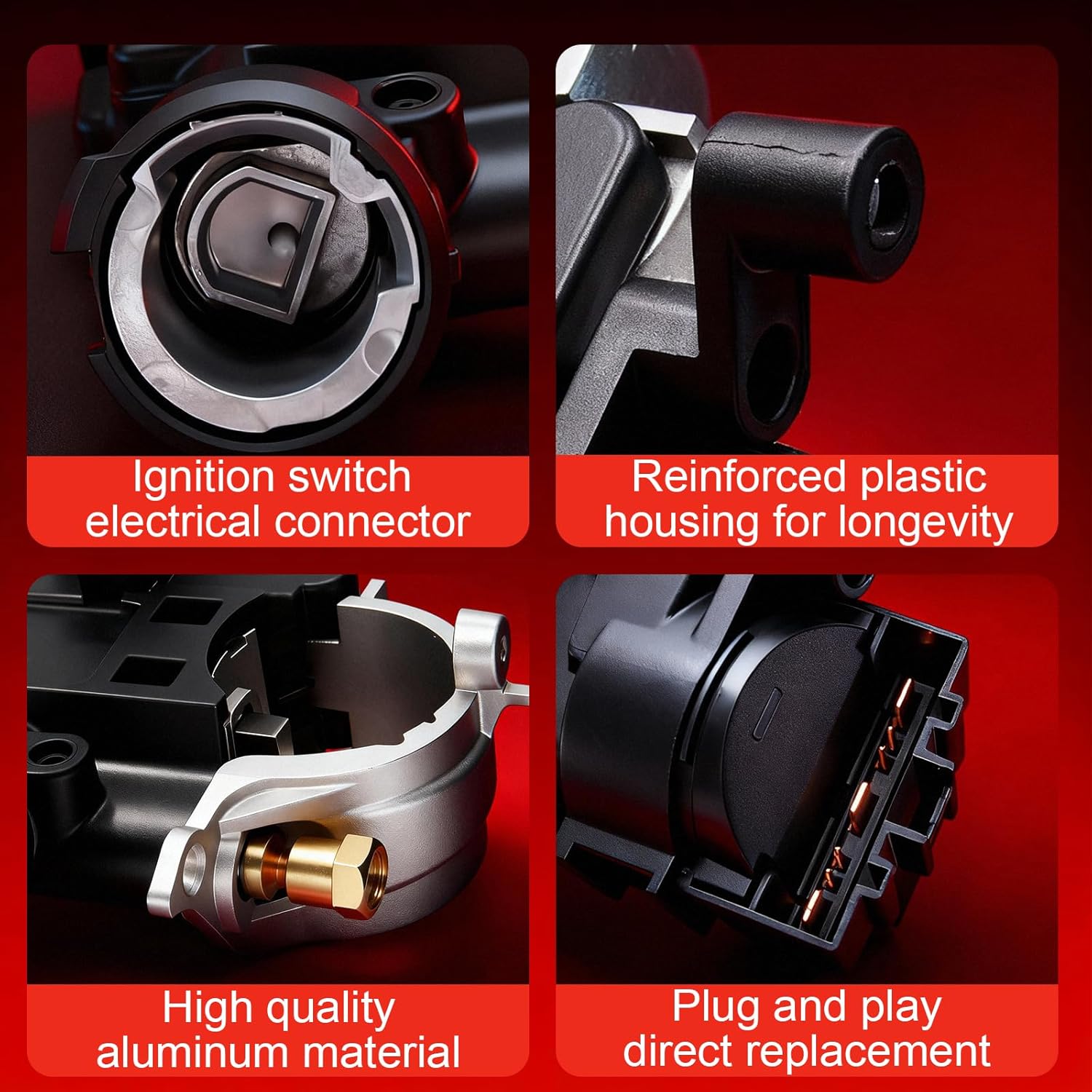 Ignition Lock Housing 989-019 Compatible with Ford Escape 2008-2012 Ford Focus 2009-2011 Mazda Tribute 2008-2011 Mercury Mariner 2008-2010 Replaces 9L8Z3511A ZZDB66160