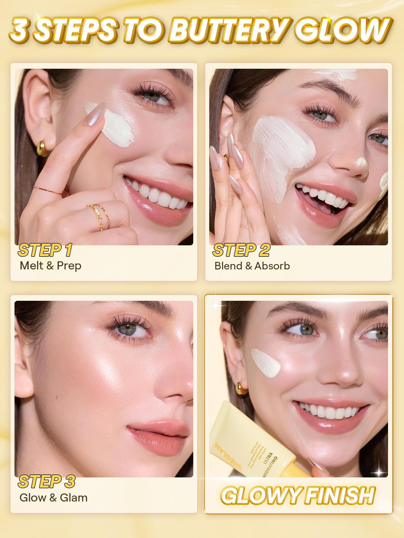 SHEGLAM Melt Touch Ultra Hydrating Primer Hydratant Lissage