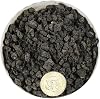 Black Horticultural Lava Rock for Plants, Natural Volcanic Stone Succulent Cactus Bonsai Potting Decorative Soil, Cover Plant Drainage Gravel Terrarium Indoor Outdoor Gardening Top Dressing, 2lb