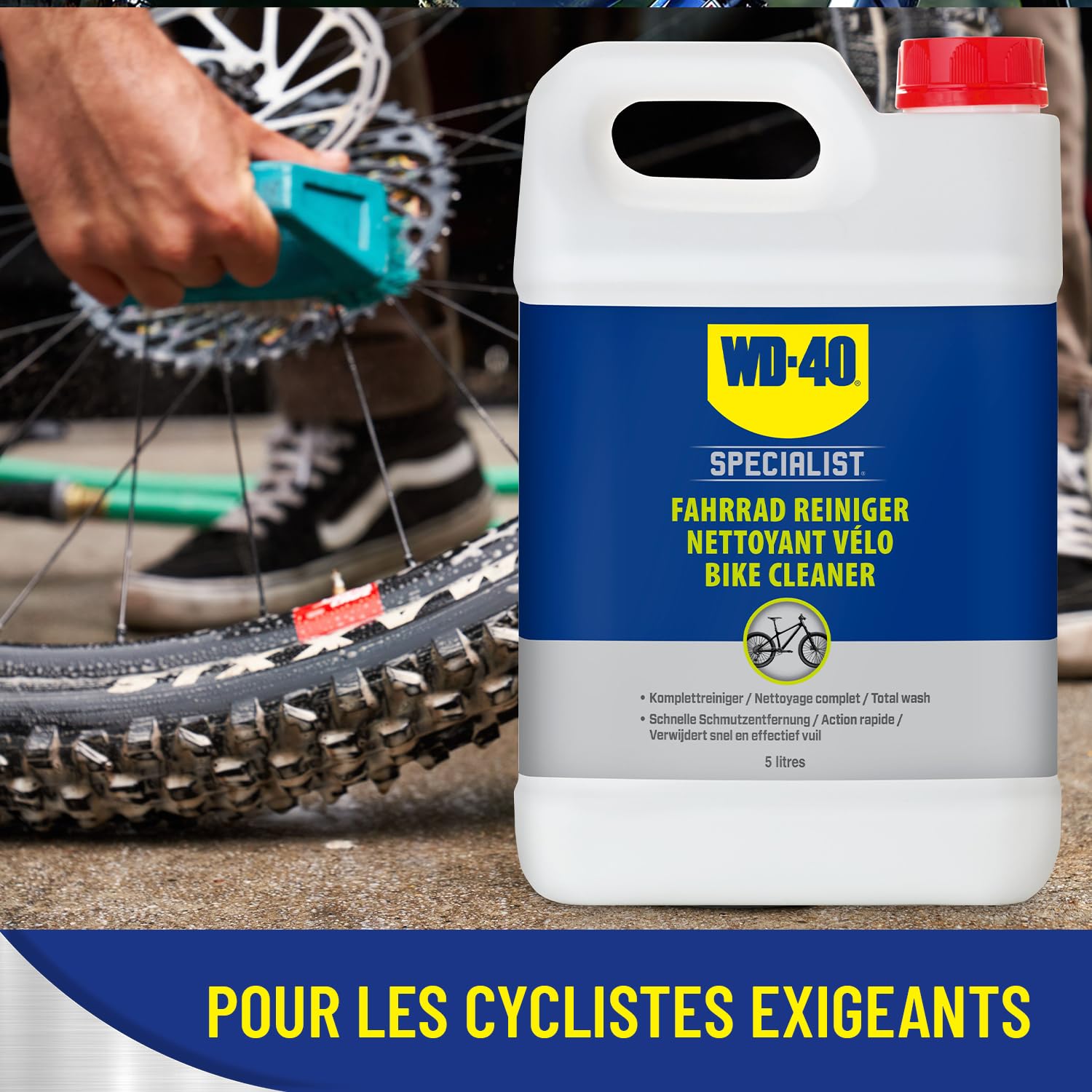 WD-40 SPECIALIST Nettoyant Vélo Bidon 5L