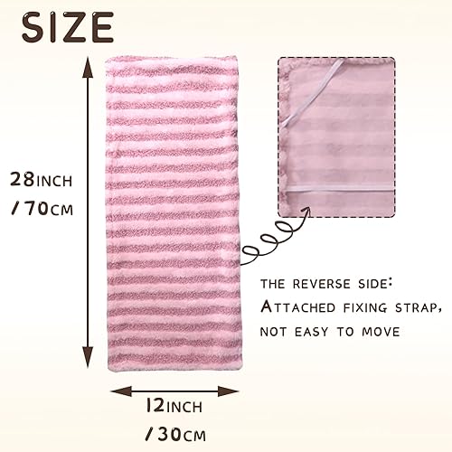 Ramp Cover for Small Animals | Plushpink, 28.3L x 12.5W Inches, Foam Composite