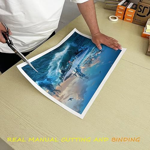 Miniatura 6 de Póster de lienzo de guerra militar de la Segunda Guerra Mundial de batalla naval 17, decoración de dormitorio, paisaje deportivo, oficina,