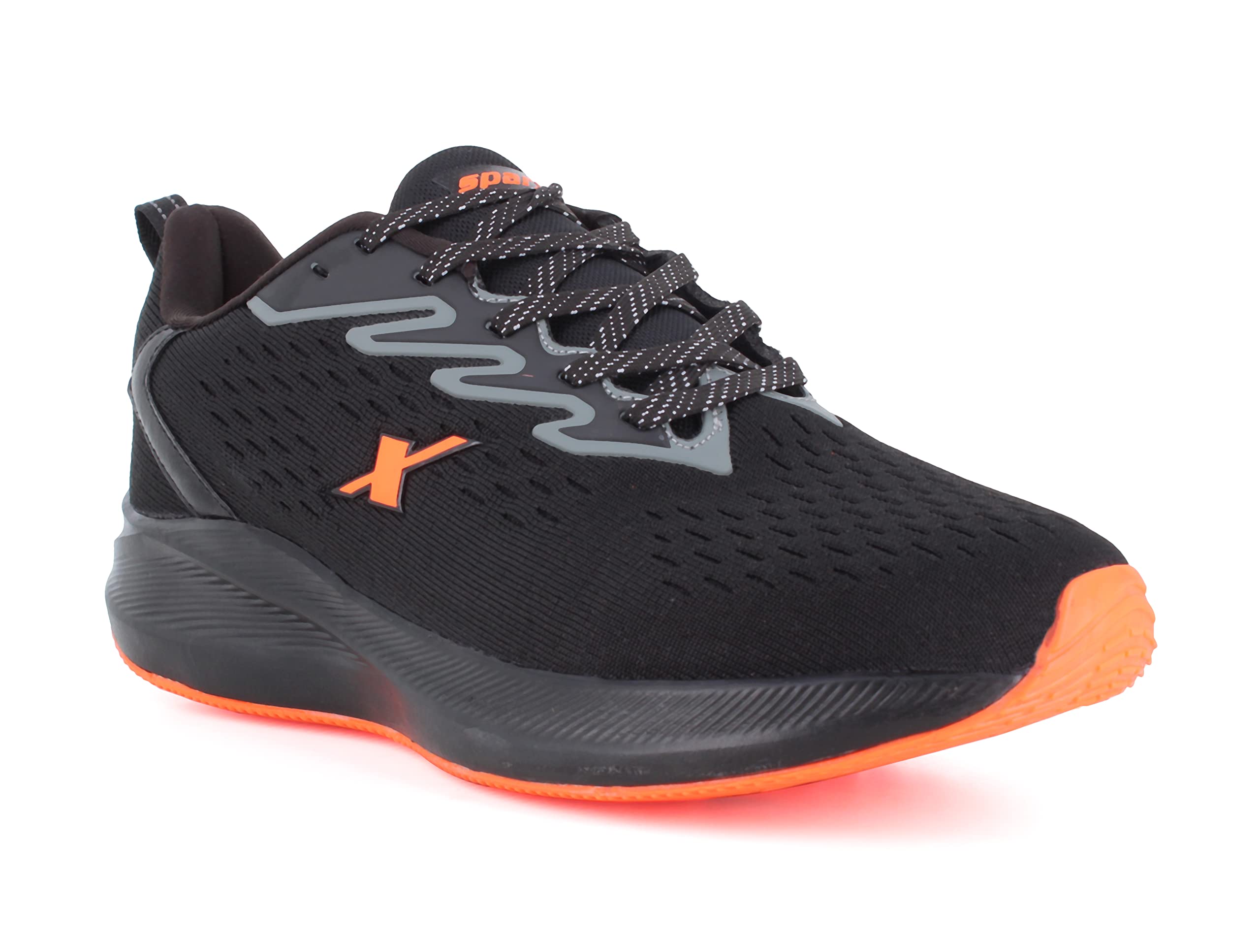 sparx Mens SM 704 | Enhanced Durability & Soft Cushion | Black Running Shoe - 8 UK (SM 704)-picture-41