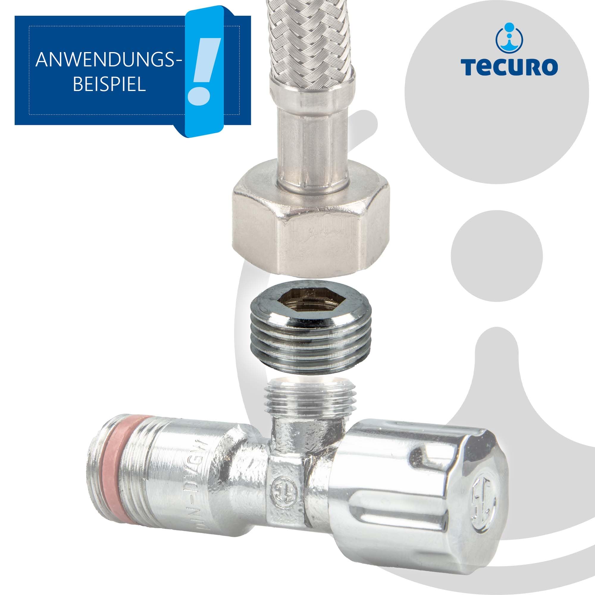 Messing-Reduzierungen 1/2" Auf 3/8" – 2er-Set Von HM Müllner, Ideal Für Wasser & Luft