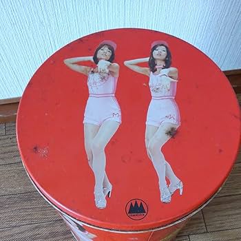 Amazon.co.jp: ピンクレディー ポテトチップス缶 レトロ