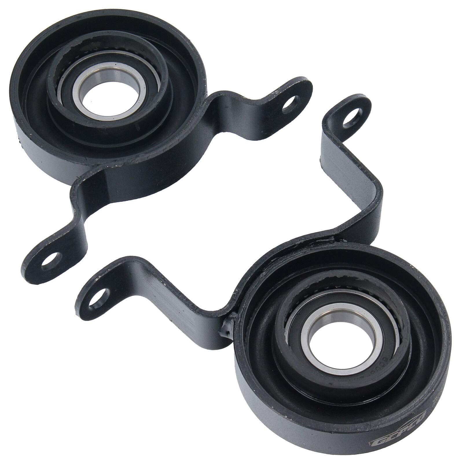 GEPCO 2 rodamientos centrales eje cardán cojinete cojinete intermedio delantero trasero compatible con VW Transporter T5