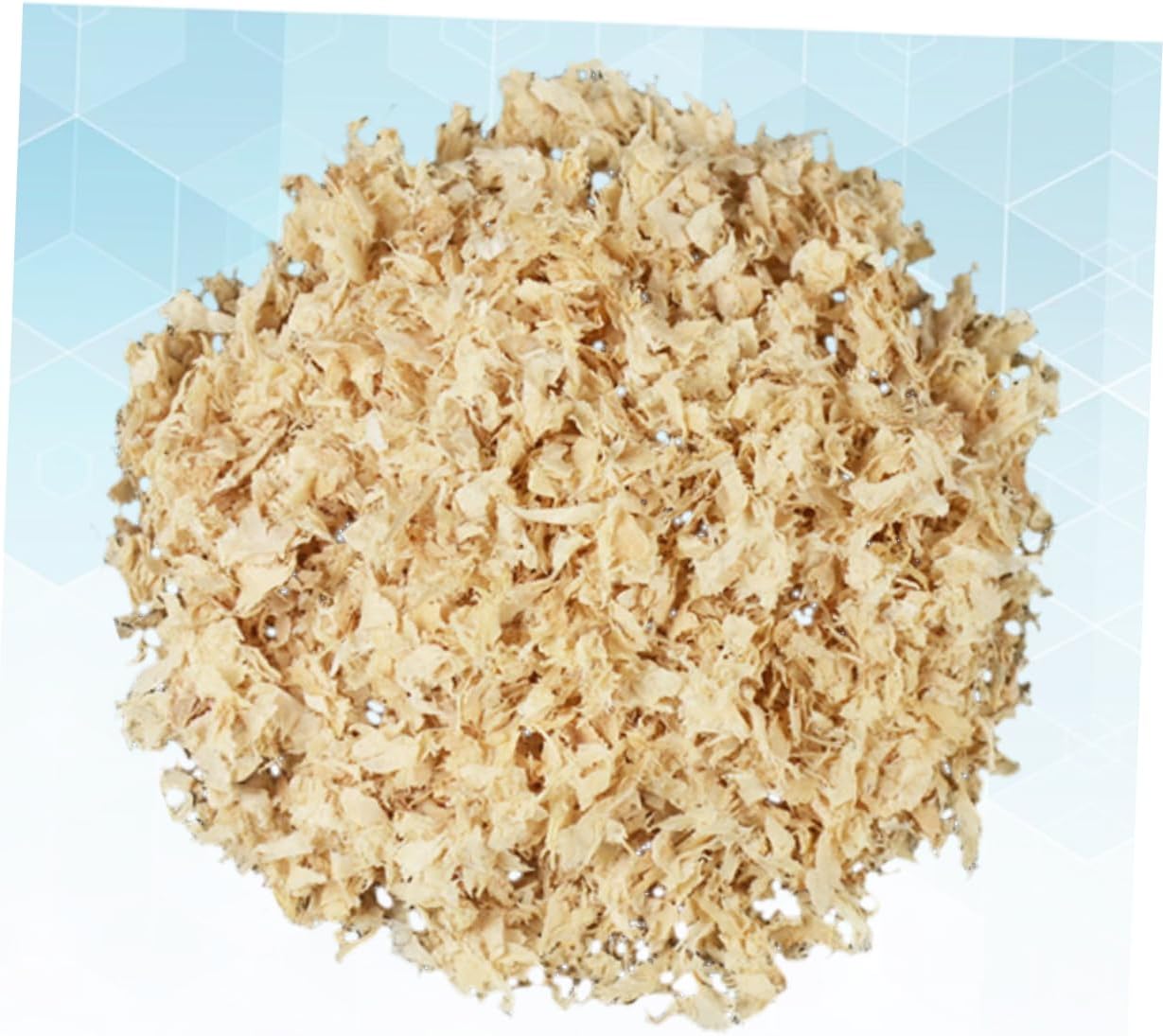 500g Hamster Nesting Material Natural Wood Shavings Bedding for Pets Safe Absorbent Hamster Beddings for Gerbils Guinea Pigs and Other Animals