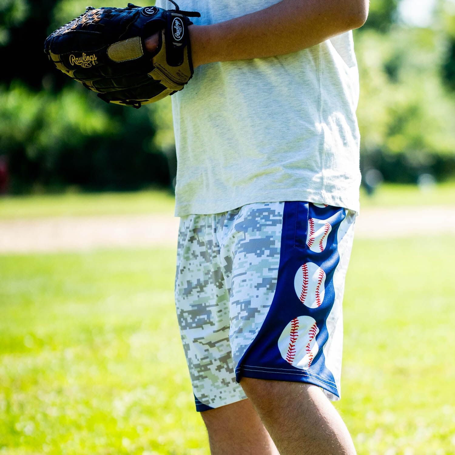 ChalkTalkSPORTS Baseball Performance Shorts - Baseball Athletic Shorts - Adult & Youth Sizes