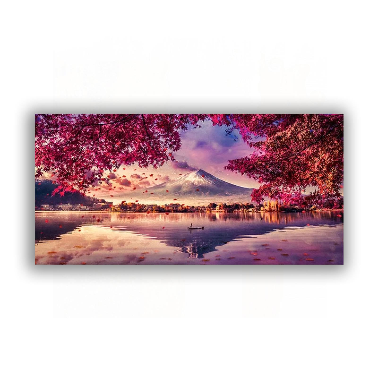 Affiche Decoration Murale Asie Japon Cerise Japonaise Moderne Poster