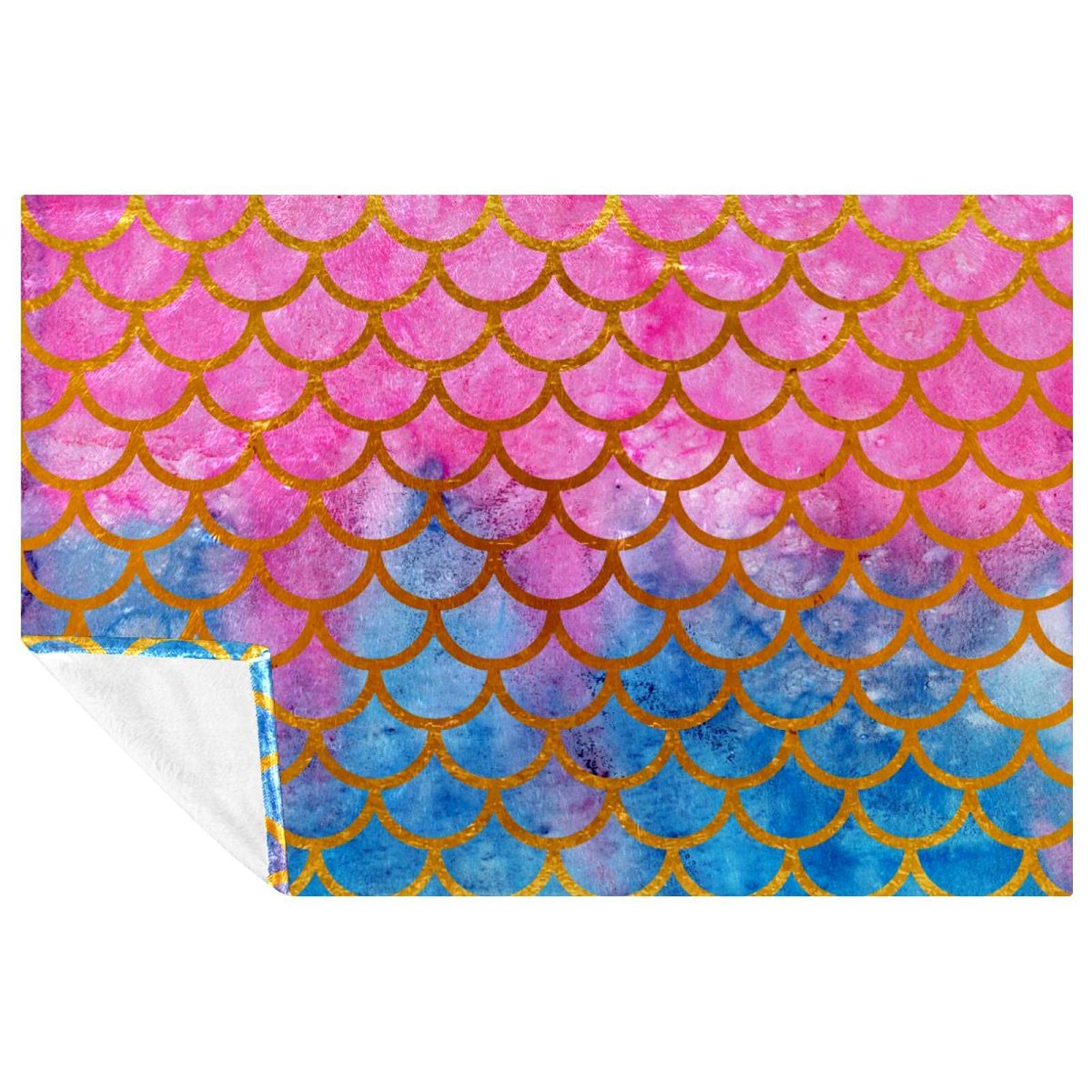 Couverture sirène pour lit et canapé : votre plaid doux pour les soirées cocooning et camping