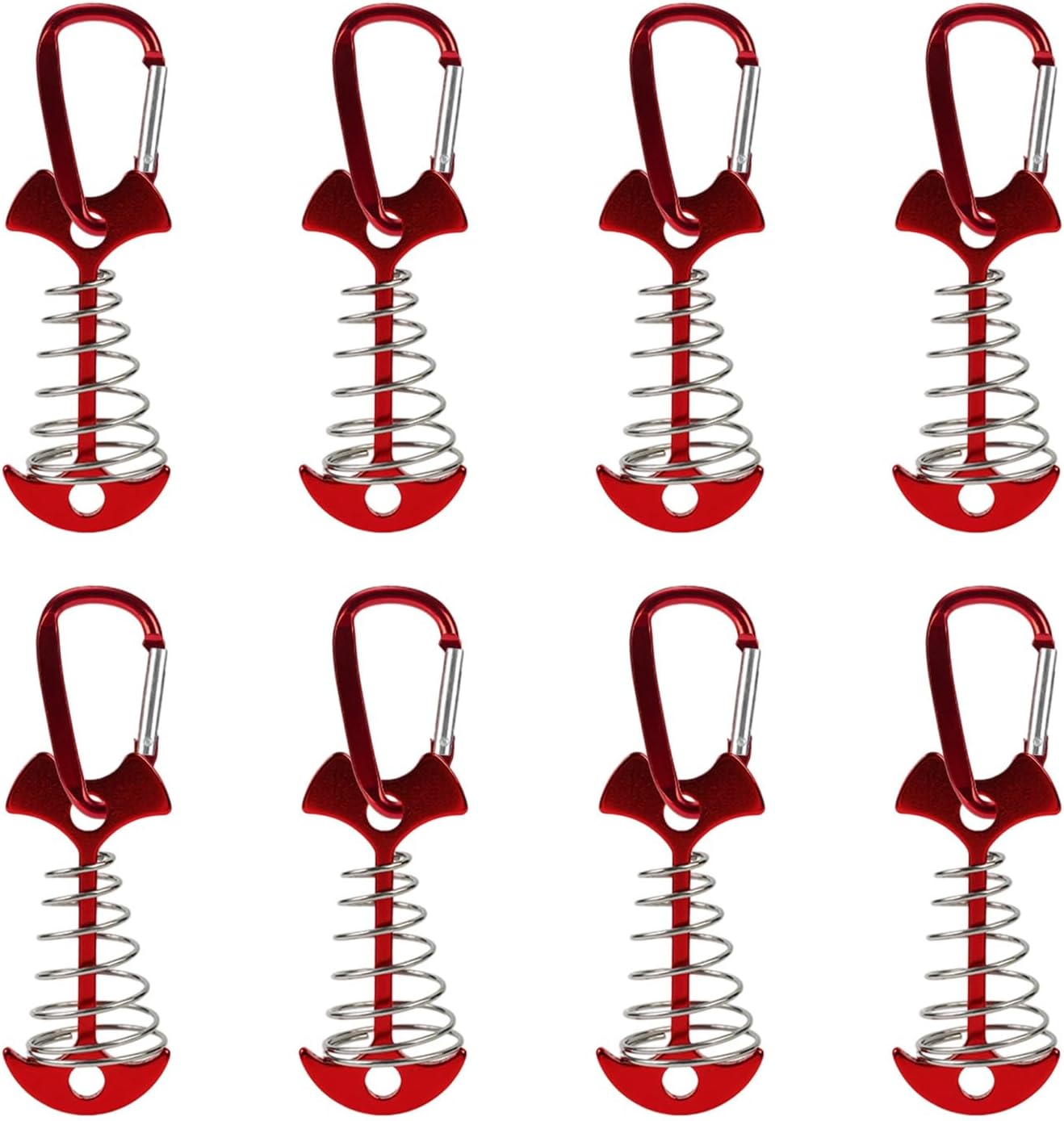 8 Stück Zeltheringe Aus Aluminium | Windfest & Korrosionsbeständig