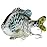 BASSDASH SwimPanfish Multi Jointed Panfish Bluegill Swimbaits Hard Topwater Bass Lures Fishing Lure Crank Saltwater 3.5in/0.85oz