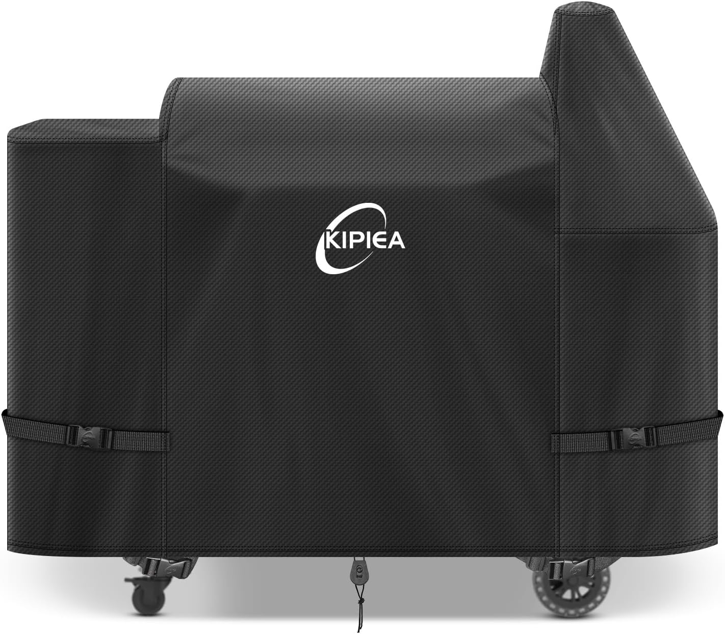 Kipiea 600D Heavy Duty Pellet Grill Cover for Pit Boss Austin XL & Rancher XL, Waterproof Wood Pellet Smoker Cover with Windproof Buckles, UV Resistant, No Tear, No Fading