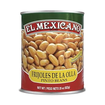 El Mexicano Pinto Beans 29 oz Pack 12