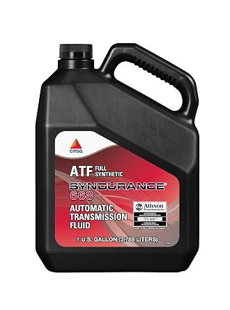 CITGO Syndurance 668 ATF Allison Approved Backwards Compatible with TES-295, 1 Gallon Pack