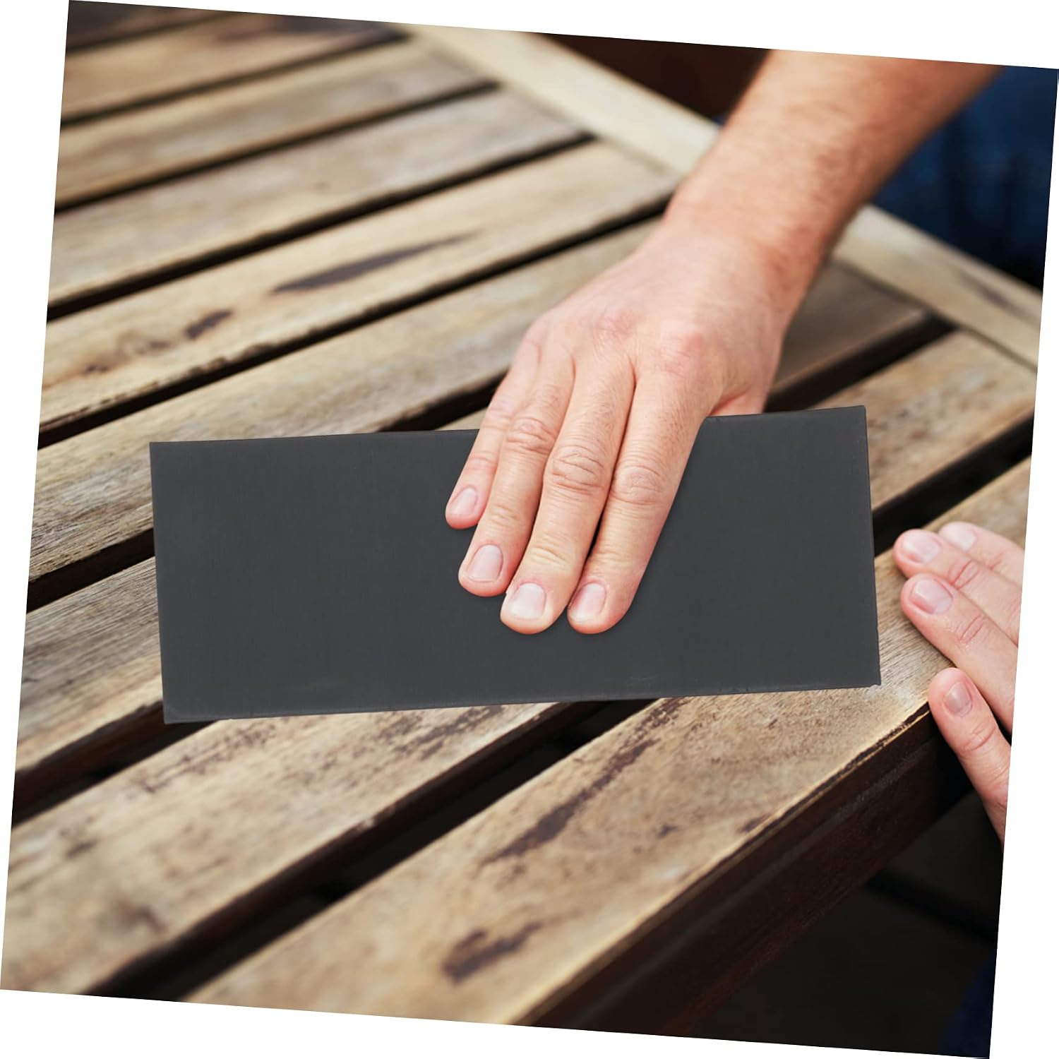 SOLUSTRE 45sheets Fine Grit Sandpaper Assortment Grit Wet Dry Sandpaper Sheets for Wood Furniture Polishing