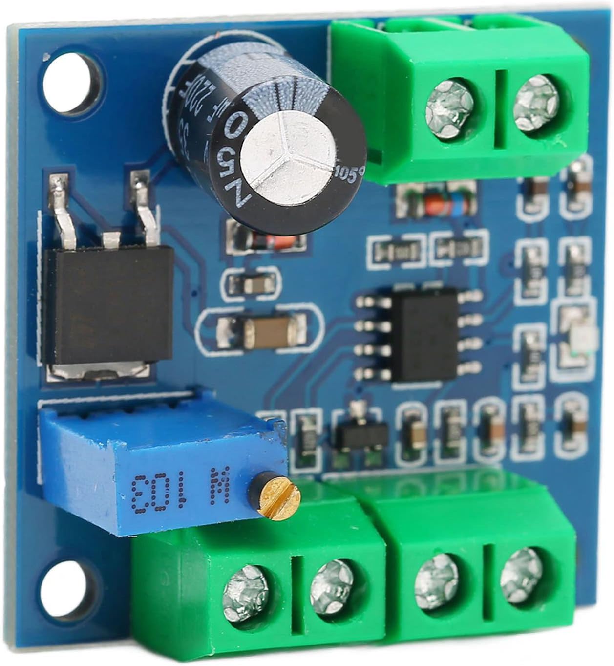 Voltage to Frequency Converter Module, 0-10V to 0-10KHz Analog Signal Conversion Board, 13.5-30V Input for Industrial Control PLC