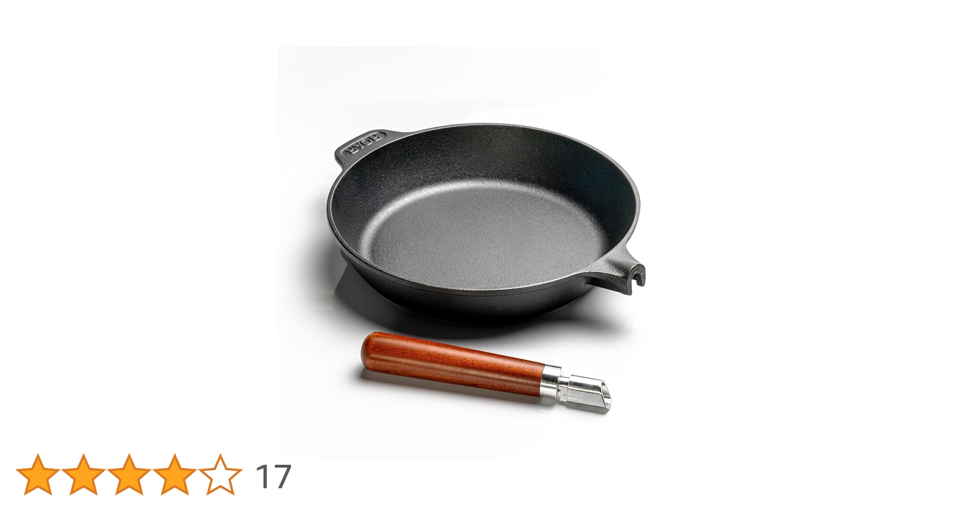 ROAR公式 鋳鉄フライパン 26cm スキレット　取っ手が取る 錆びに強い Amazon.co.jp: 【ROAR公式】ROAR鋳鉄フライパン 26cm 【取っ手が