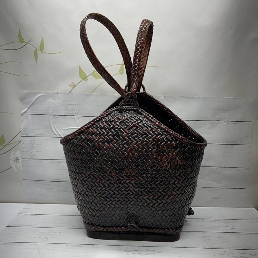 Amazon.co.jp: 籠 バッグ カゴバッグ 職人手編み フィリピン