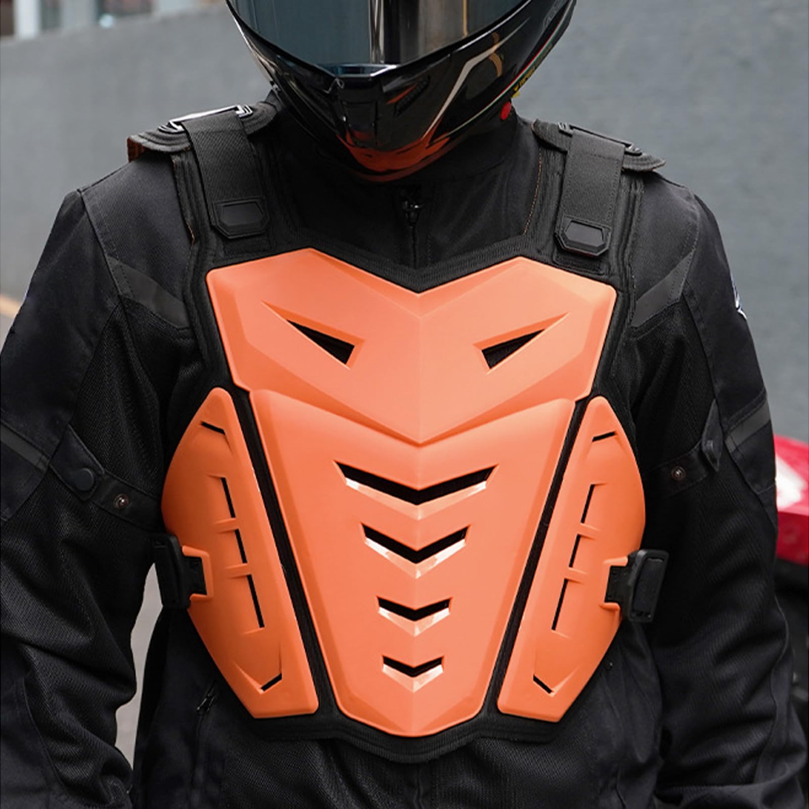 Motocyklowa Kamizelka Ochronna Regulowana Amortyzująca Oddychająca