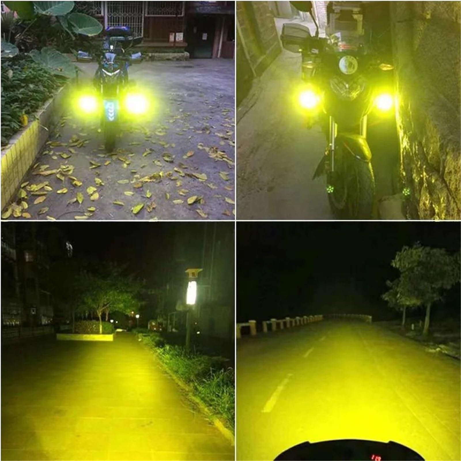 Reflektor motocyklowe Uniwersalne Reflektory Motocyklowe 12-80 V Wysokie/niskie/stroboskopowe Pomocnicze Dalekiego Zasięgu Przeciwmgielne(1PCS only Lamp)