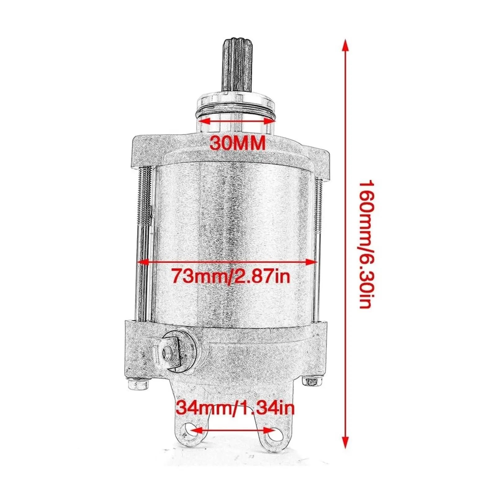 Motorino avviamento 12418525346 Per BMW S1000R S1000 R K47 S1000XR K49 S1000XR K69 S1000RR K46 8525346-01 428000-6651 Motorino Di Avviamento
