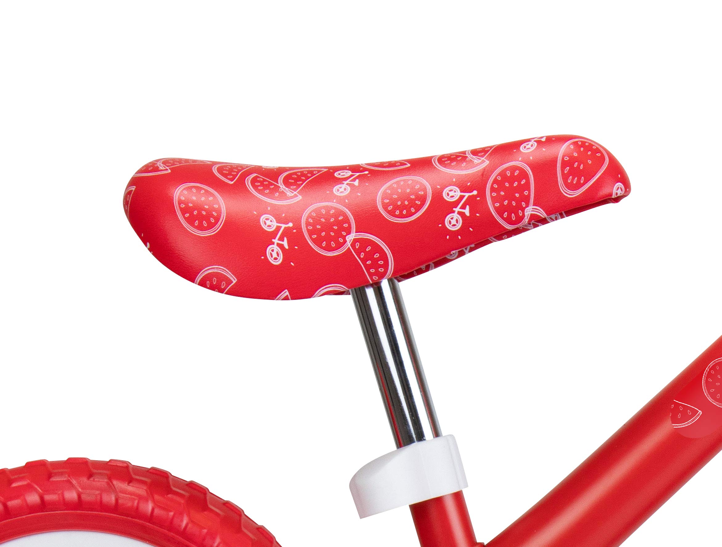 Funbee PEPS Unisex Baby OFUN85-PAS koło rowerowe, różowe (arbuza), 73 x 36 x 52 cm