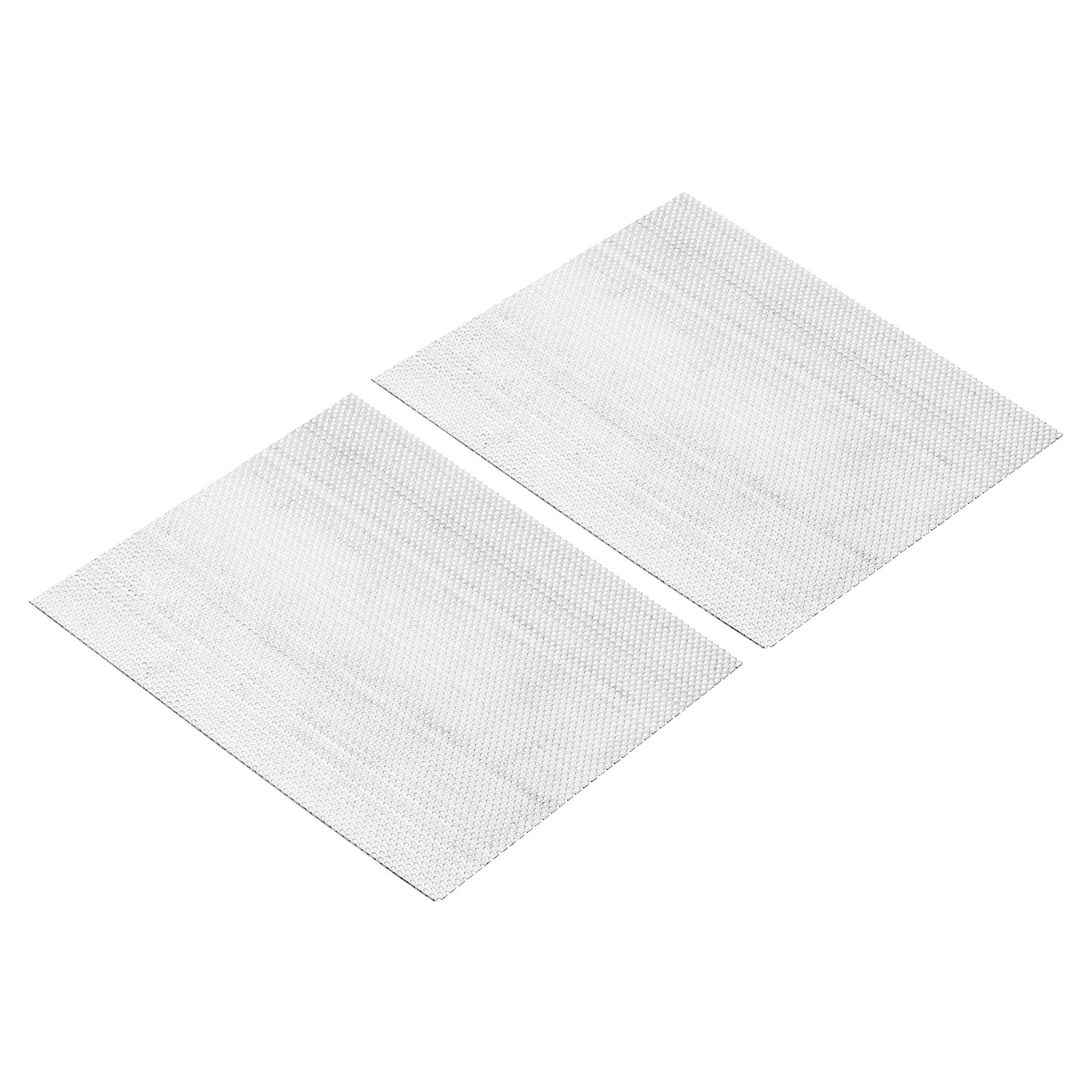 Amazon.co.jp: PATIKIL 200 x 200mm 304ステンレス鋼穿孔シート パンチ  