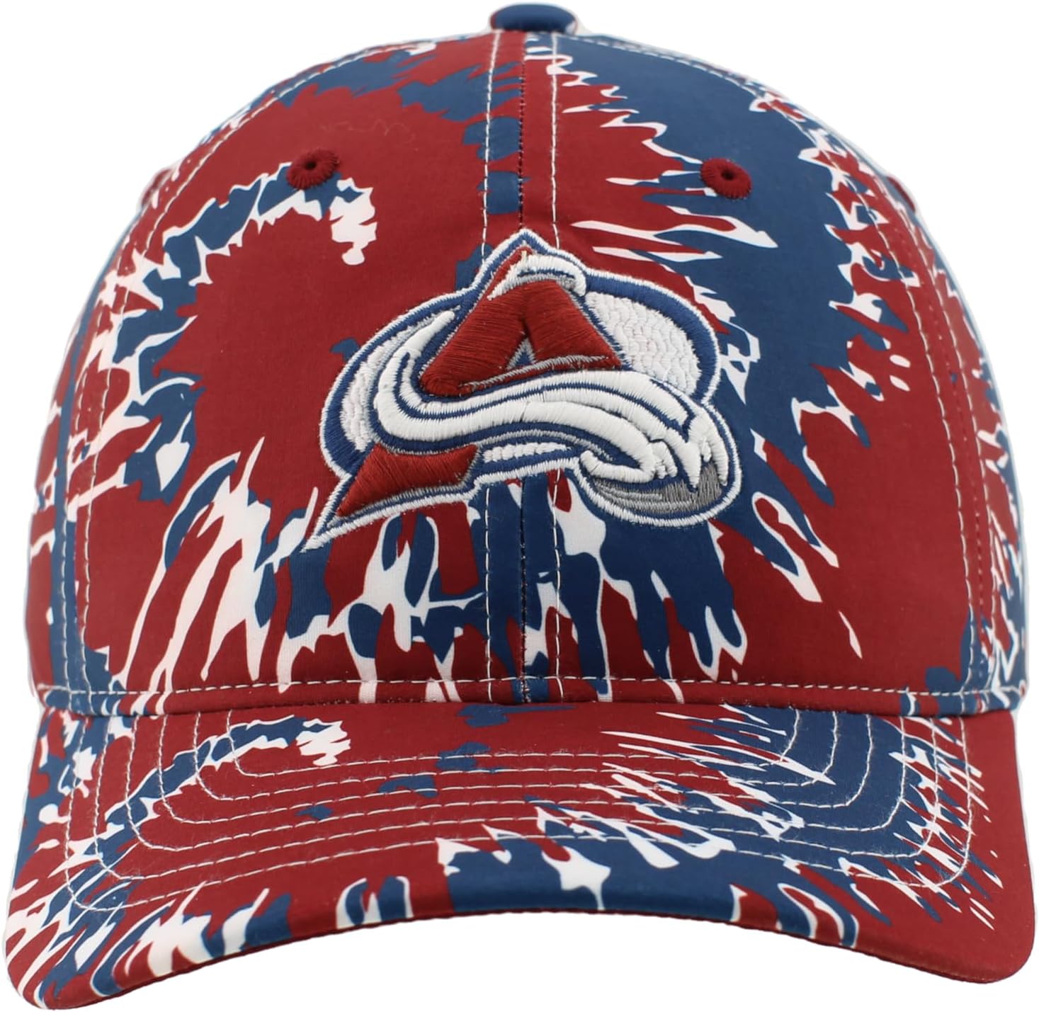 ZHATS NHL Unisex-Adult NHL Officially Licensed Adjustable Hat Tie Dye - Image 2
