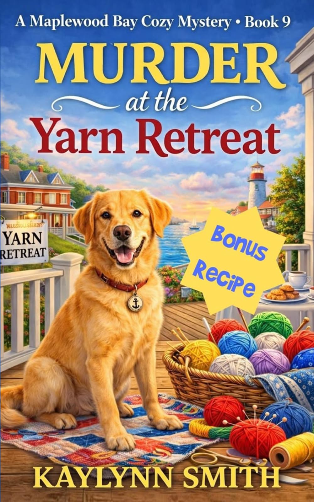 Murder at the Yarn Retreat (Maplewood Bay Cozy Mysteries)