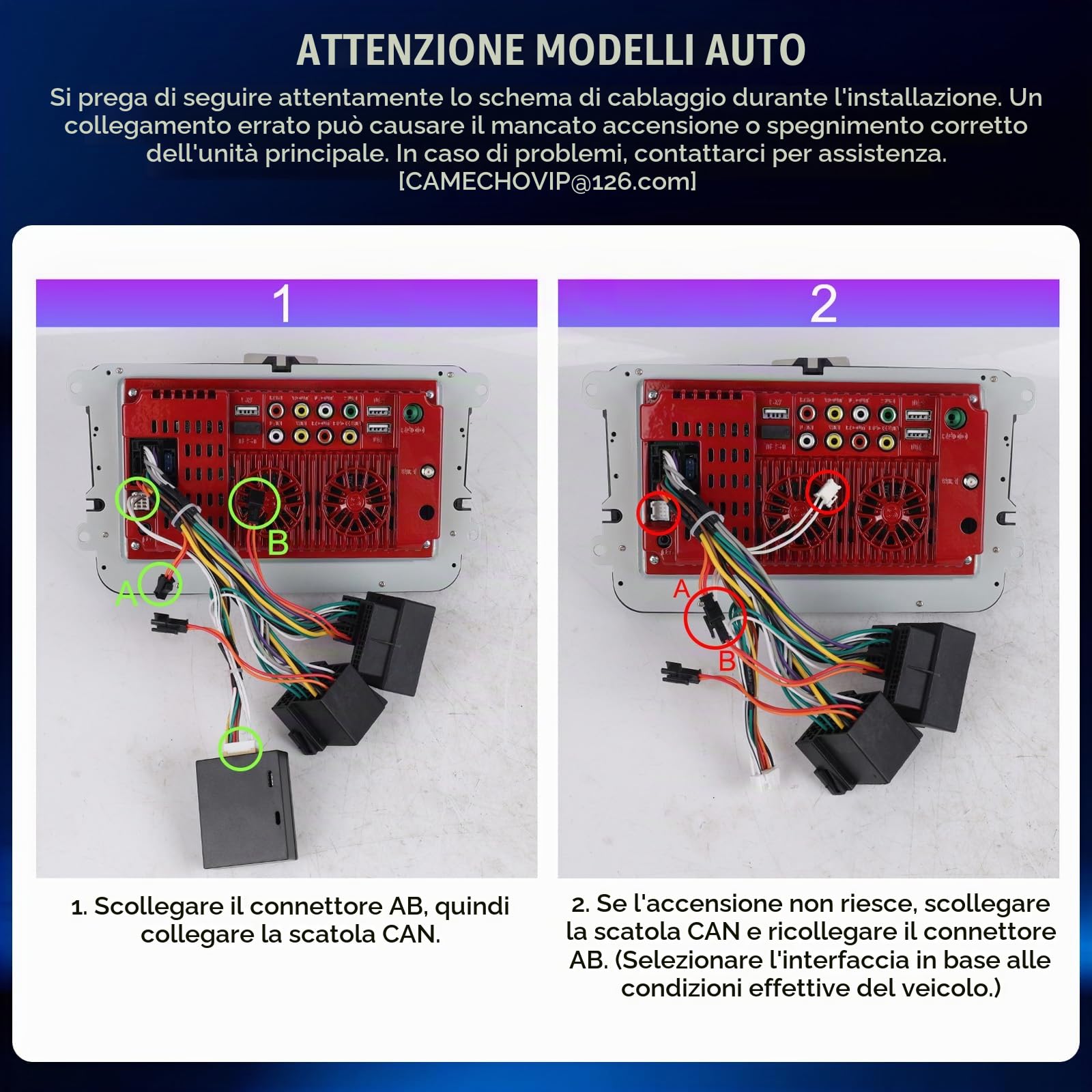 CAMECHO VW Golf 5 Wireless CarPlay Autoradio per Golf 6 Polo con Android Auto, Schermo Tattile IPS da 7 Pollici 2 DIN Radio per Golf 5 con Bluetooth AM/FM/RDS Mirror Link Due Porte USB SWC + Canbus