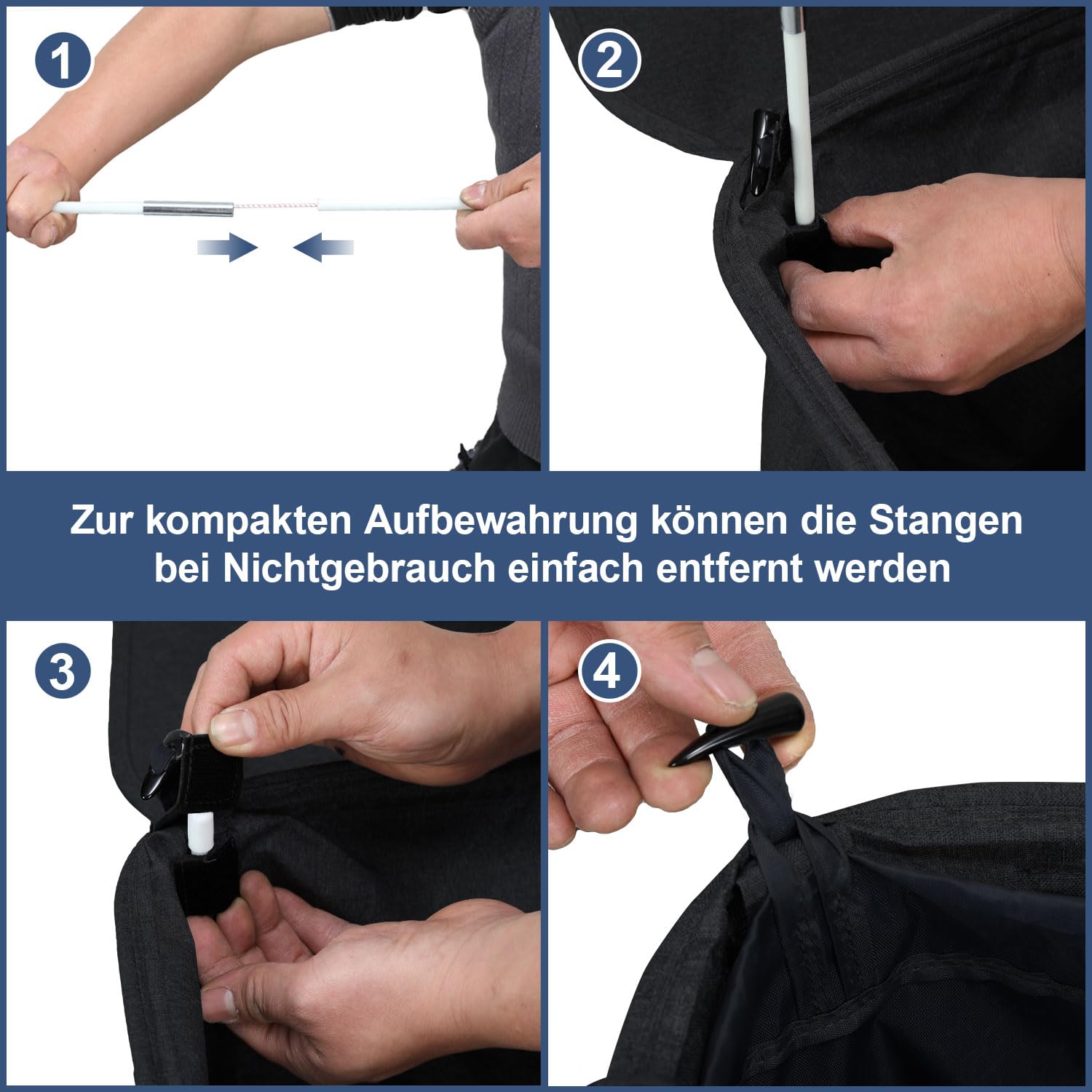 100L Schwarz 2X Pfandflaschen Sammelbehälter mit Deckel & 2X Tragetasche,Behälter Leergut & Altglas Aufbewahrung, Robuster Flaschensammler für Küche