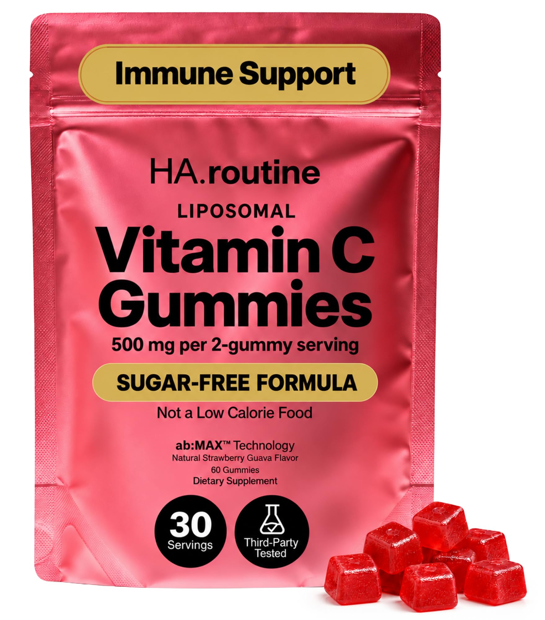 Haroutine Liposomal Vitamin C Powder Packets 500mg, Sugar Free, 30 Count — Amazon image 8