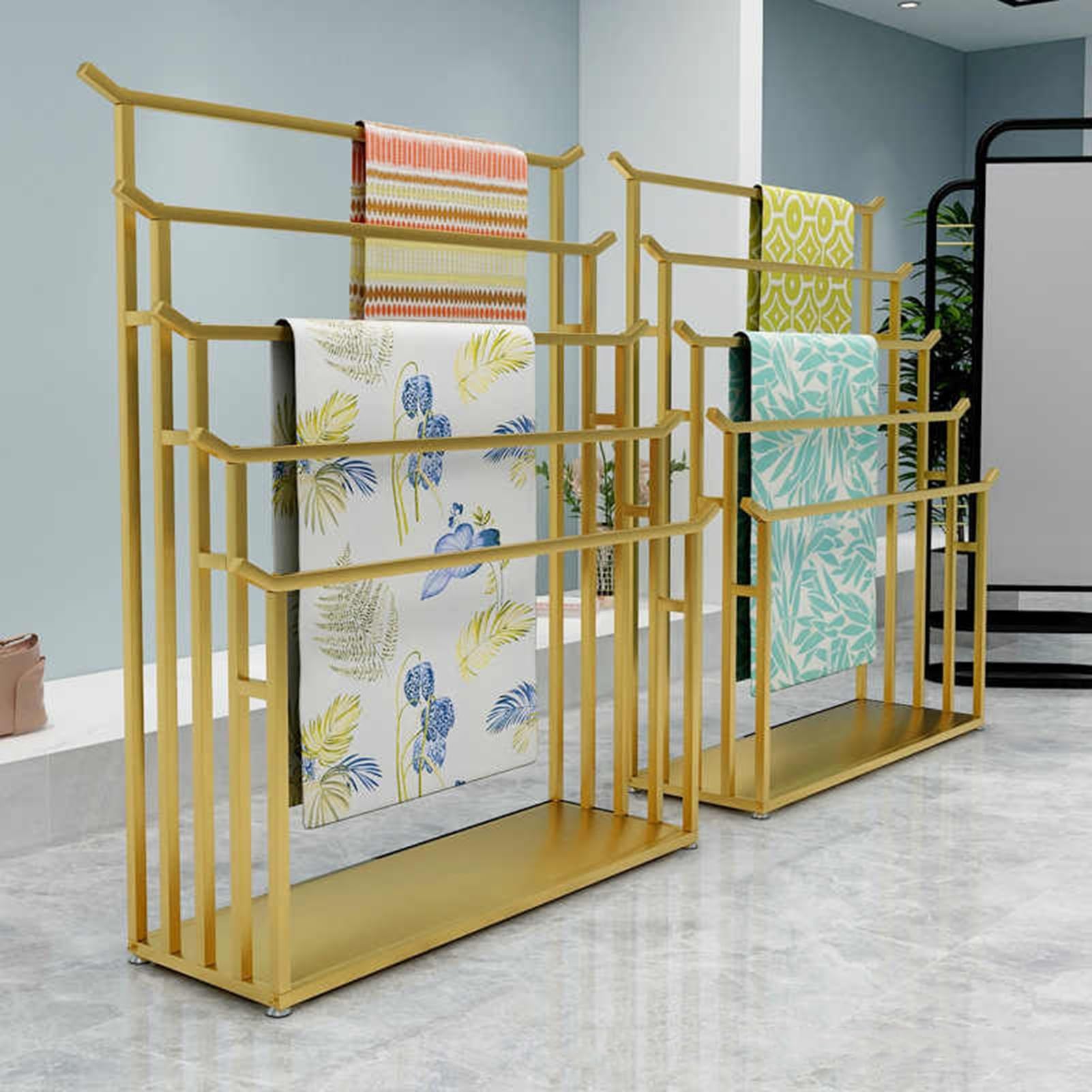 Étagère de rangement en tissu à 5 couches, capacité de 300 kg, pour papier peint et film de fenêtre, étagère commerciale, 150 x 40 x 100 cm