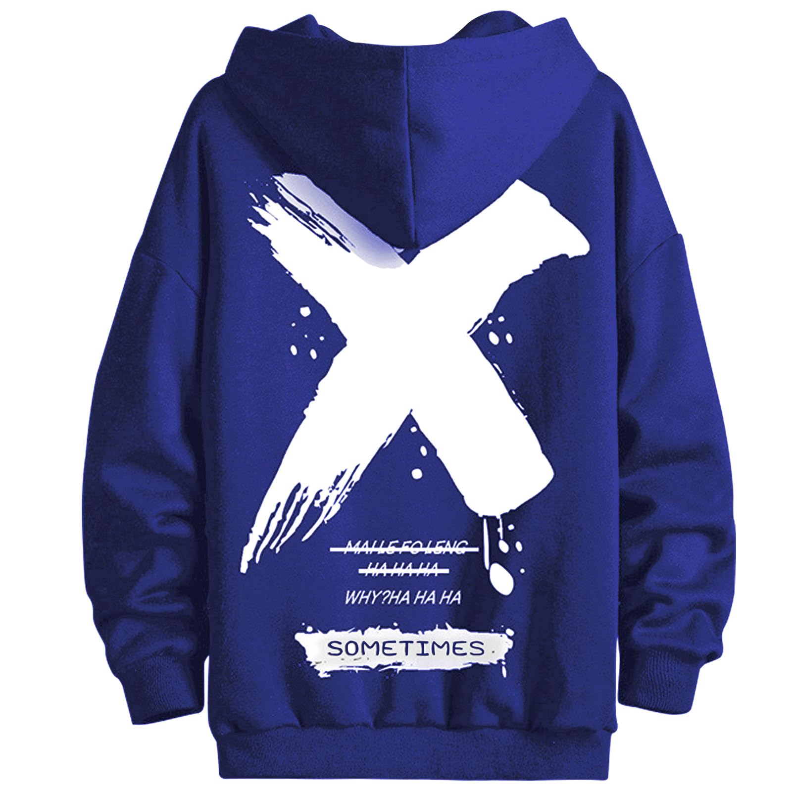 Moshtashio Felpa Uomo con Cappuccio Unisex Hip Hop a Maniche Lunghe Sweatshirt Pullover Uomo Felpe Stampa di Lettere Hoodie Uomo Autunno Inverno