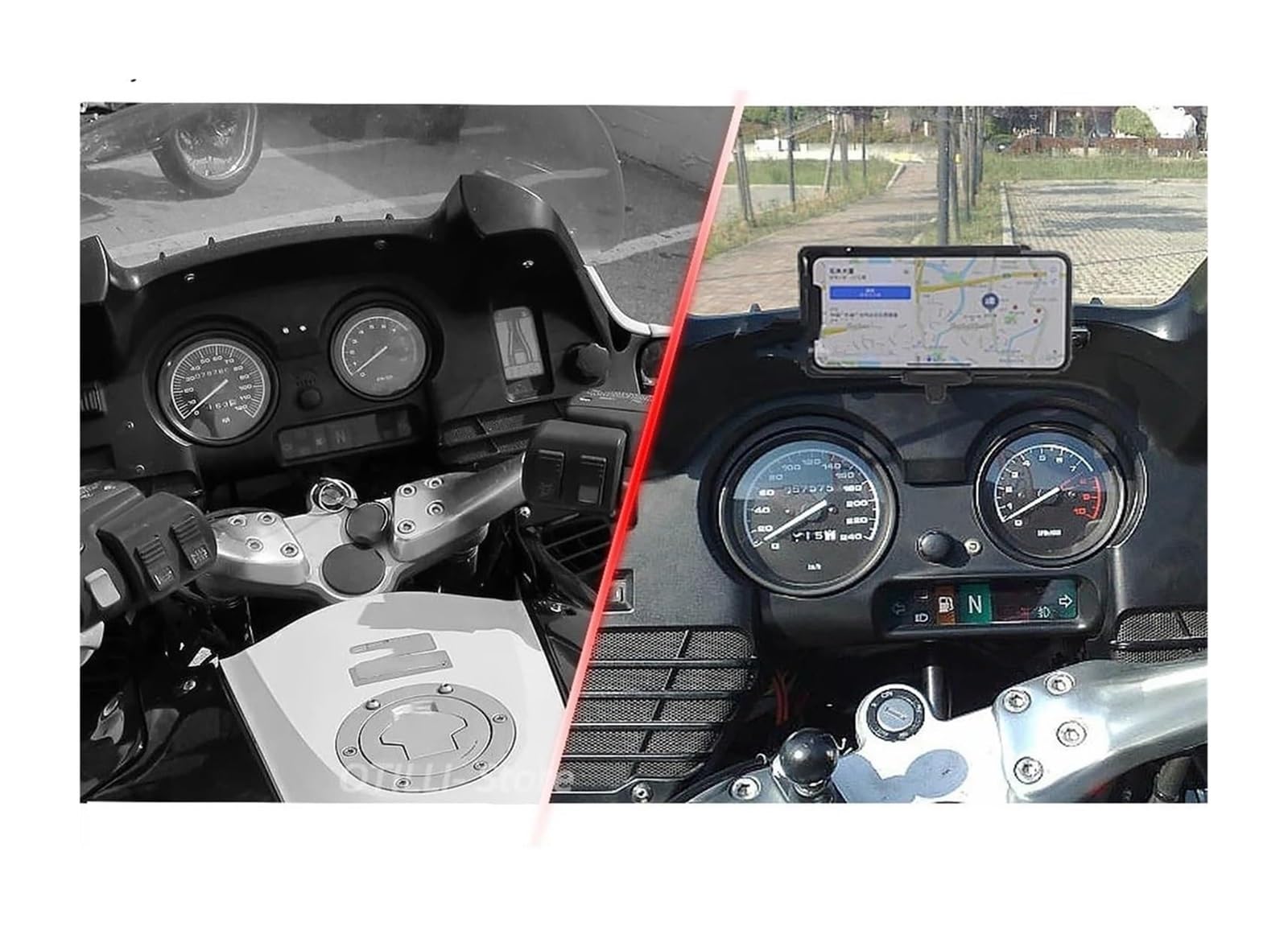 Support de Navigation pour Moto pour BMW pour R1150RT pour R850RT Guidon Navigation Support GPS Moto Accessoires Téléphone USB