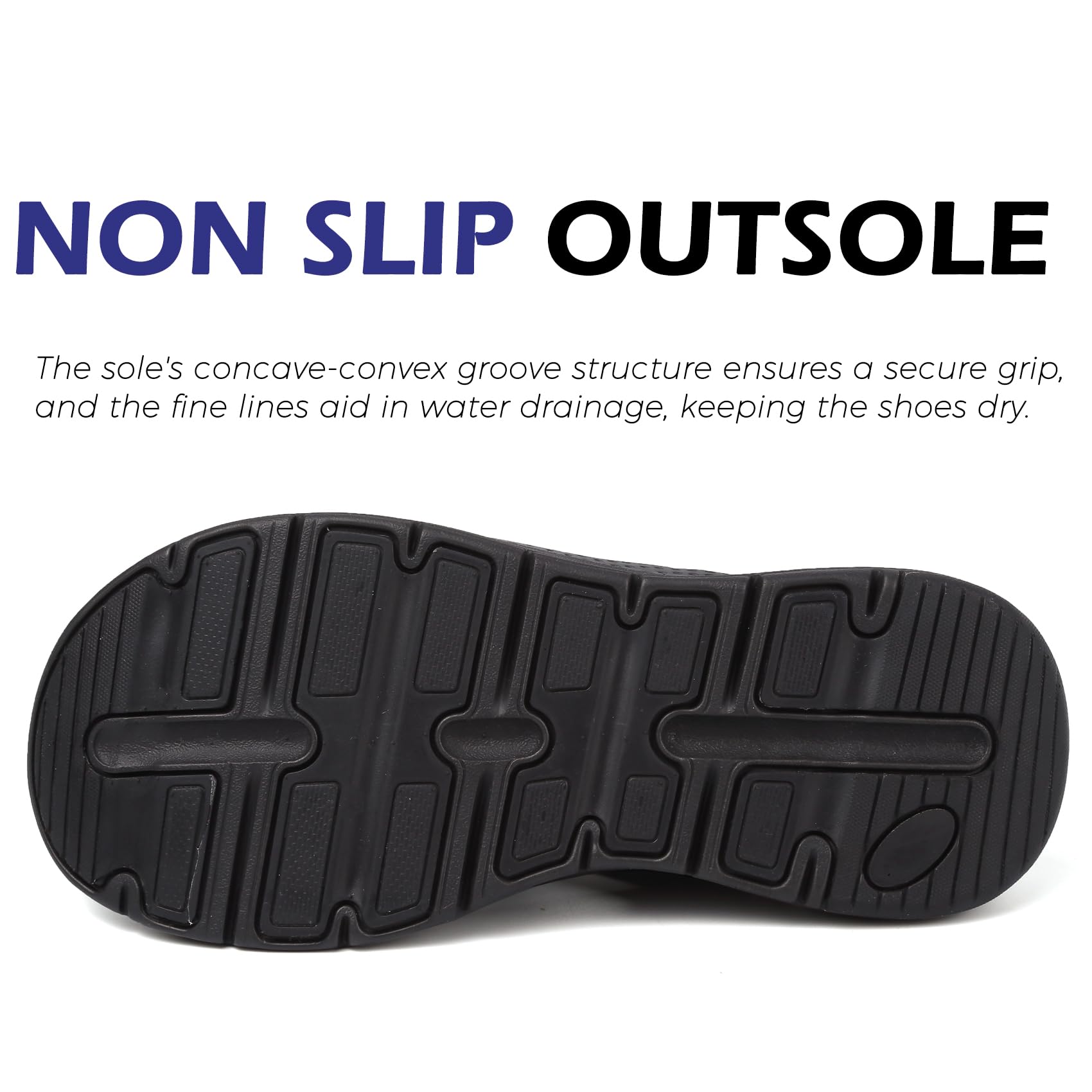 DimaiGlobal Sandali Donna Estive Comodi Ortopedici con Punta Aperta Scarpe Lavabili Sandalo Sportivo Scarpe con Zeppa