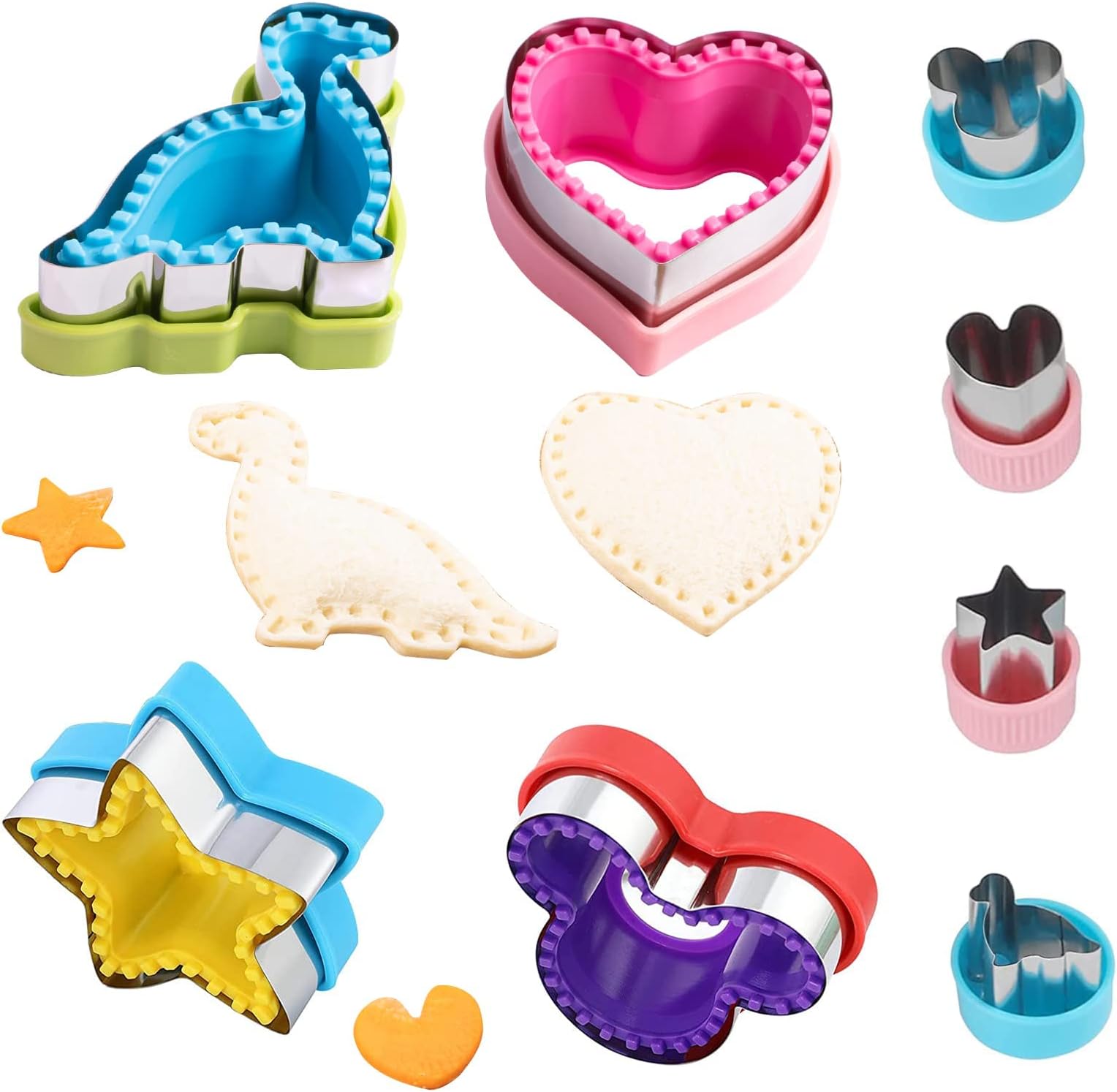 YUMKT 5 PCS Sandwich Maker Sets Includes Sandwich Cutter Press, Pancake