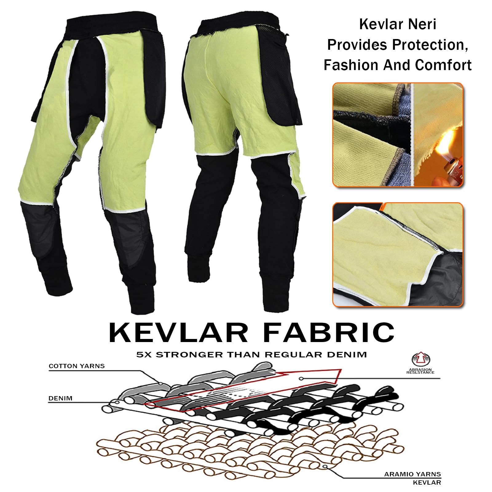 Damen-Motorradhose, Motorrad-Jeans, Verbessertes Gewebe Mit Knie- Und Hüftschutz, Motorrad-Jeans-Schutzhose, Motorradjeans Schutzhose Biker Pants (XL)