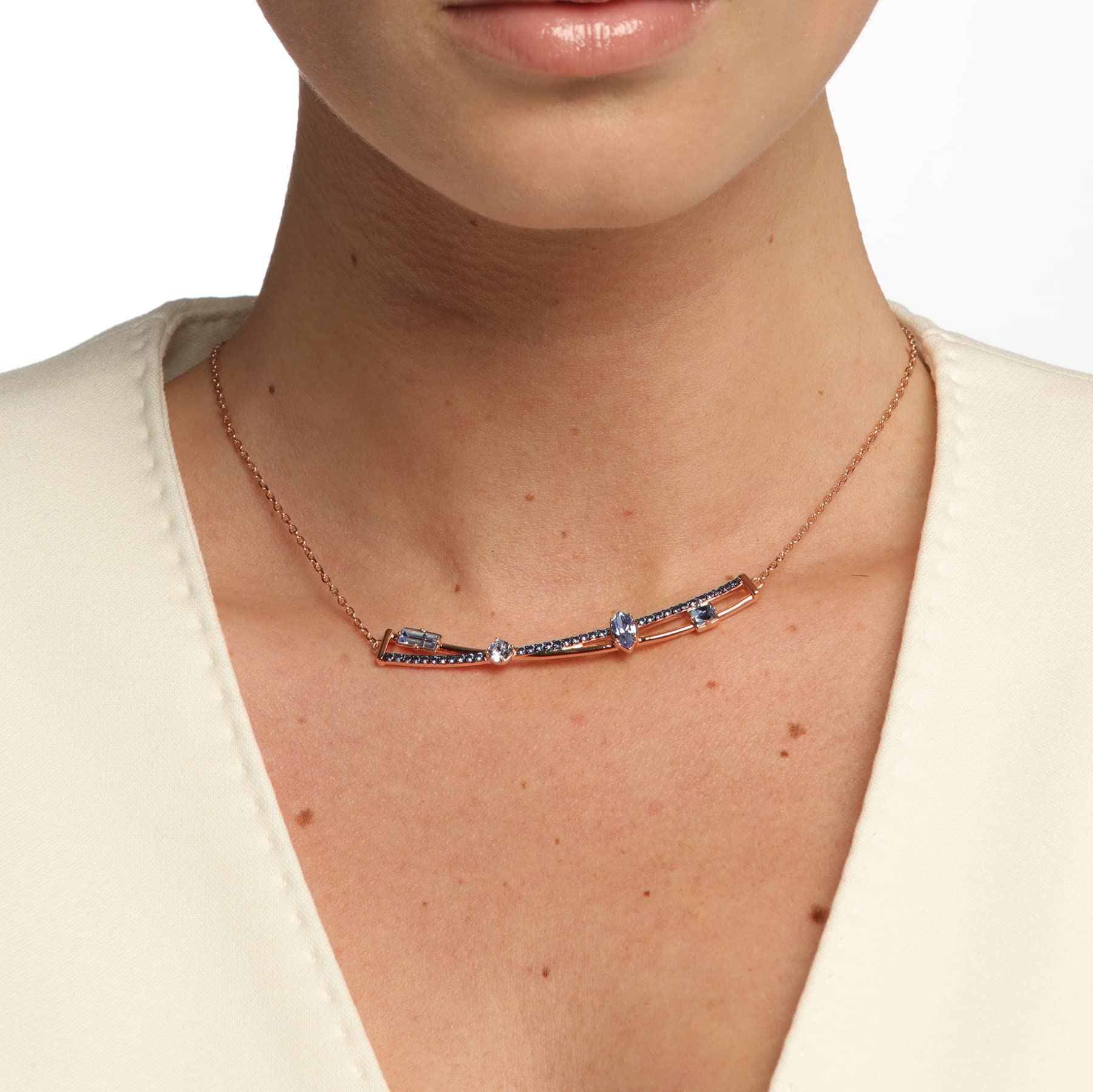 Brosway Collana Donna, Collana in Ottone e Cristalli | Collezione Affinity - BFF107