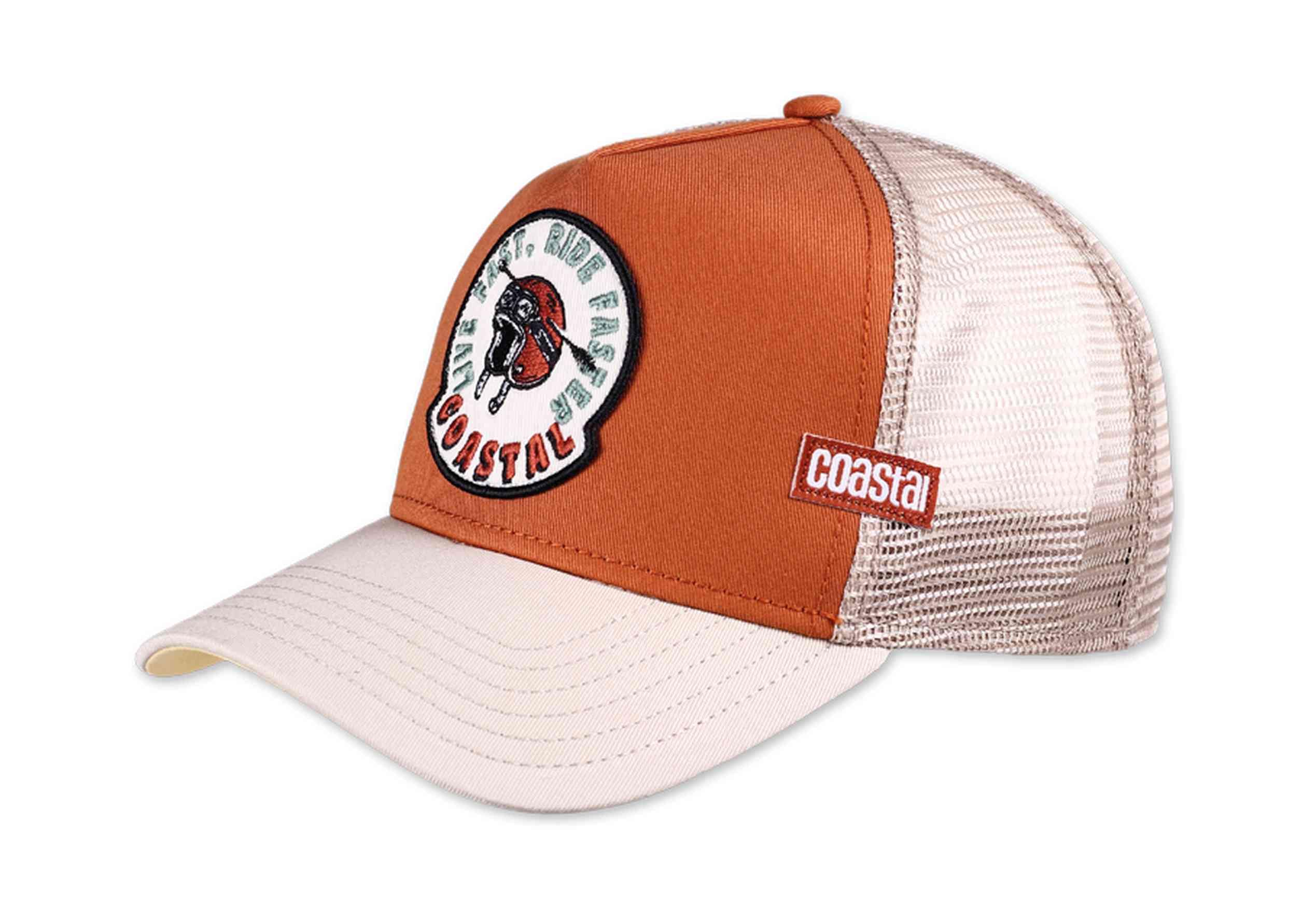 Coastal - Ride Faster trucker snapback cap