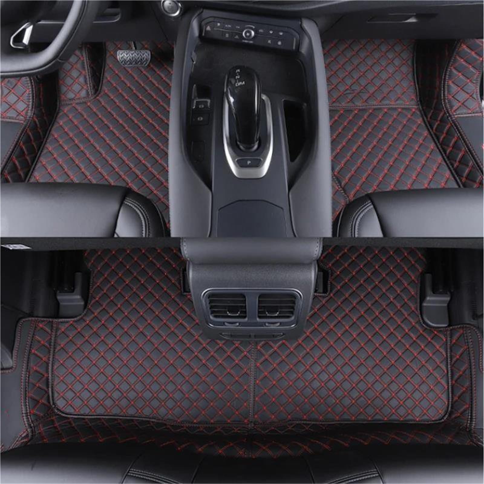 Autofußmatten Für Haval F7 F7X 2020 2021, Doppellagig, Individuell Anpassbare Autofußpolster, Autoteppichbezug, Innenraumbodenbelag Anti-Schmutz