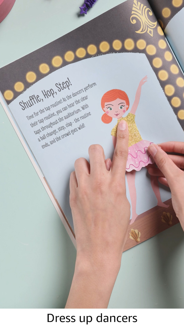 Image of My Sticker Dress-Up: Dancers: Awesome Activity Book with 350+ Stickers for Unlimited Possibilities!